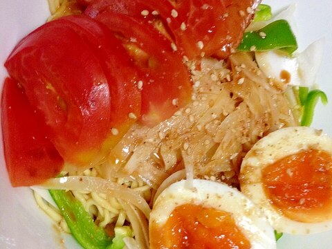 夏野菜で冷麺★